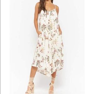 Woven Floral Jumpsuit